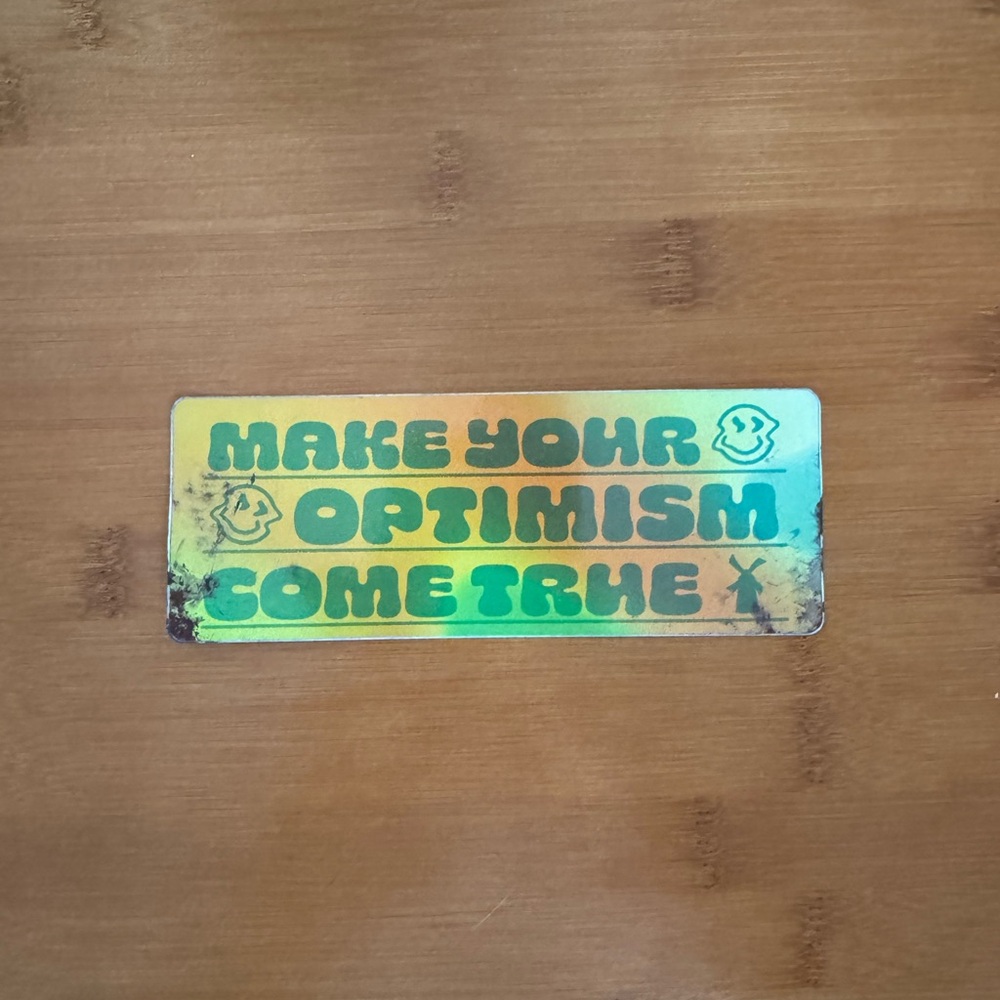 Dutch bros Optimism Sticker